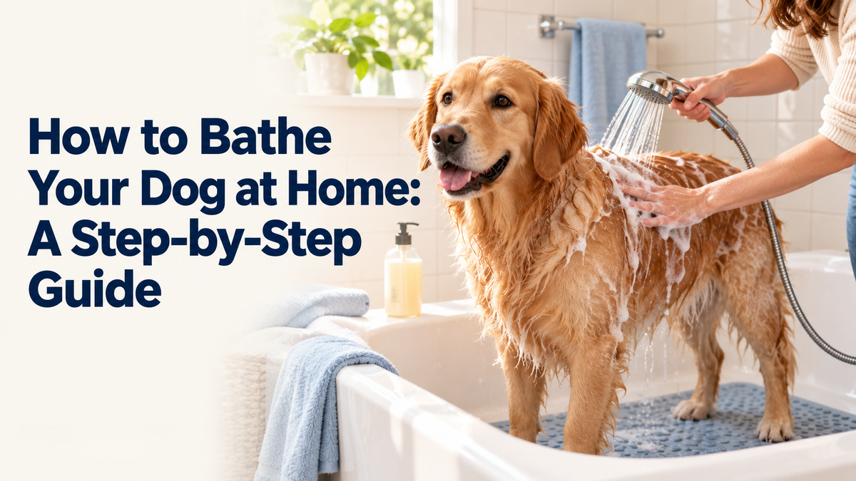 How to Bathe Your Dog at Home: A Step-by-Step Guide