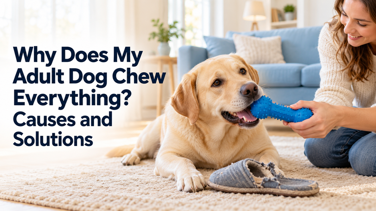 Why Does My Adult Dog Chew Everything? Causes and Solutions