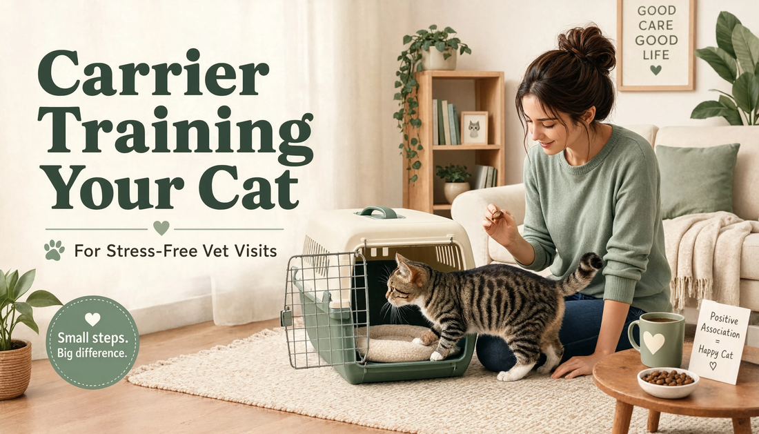Carrier Training Your Cat for Stress-Free Vet Visits