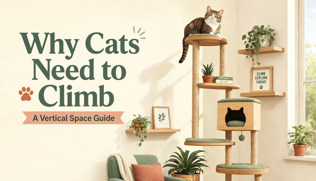 Why Cats Need to Climb: A Vertical Space Guide