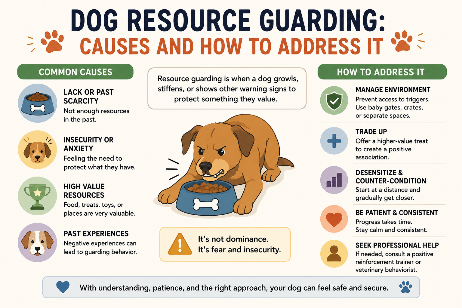 Dog Resource Guarding: Causes and How to Address It