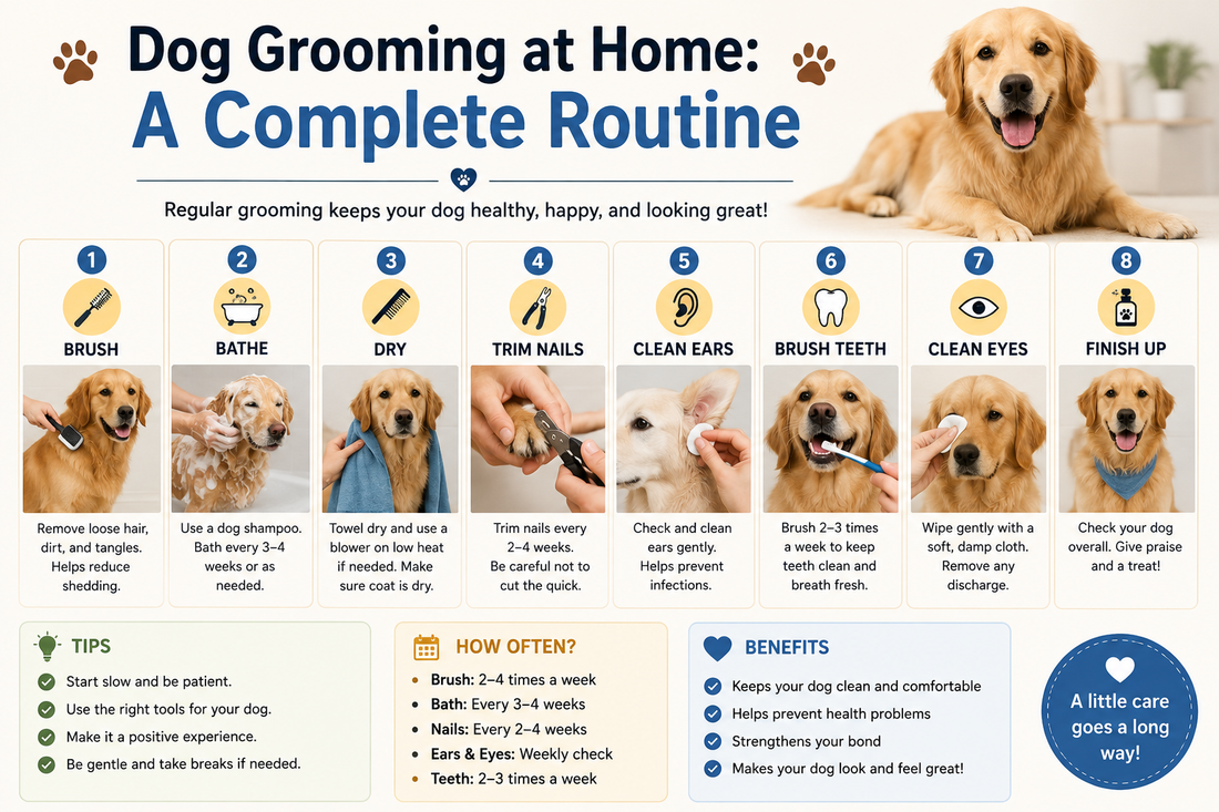 Dog Grooming at Home: A Complete Routine