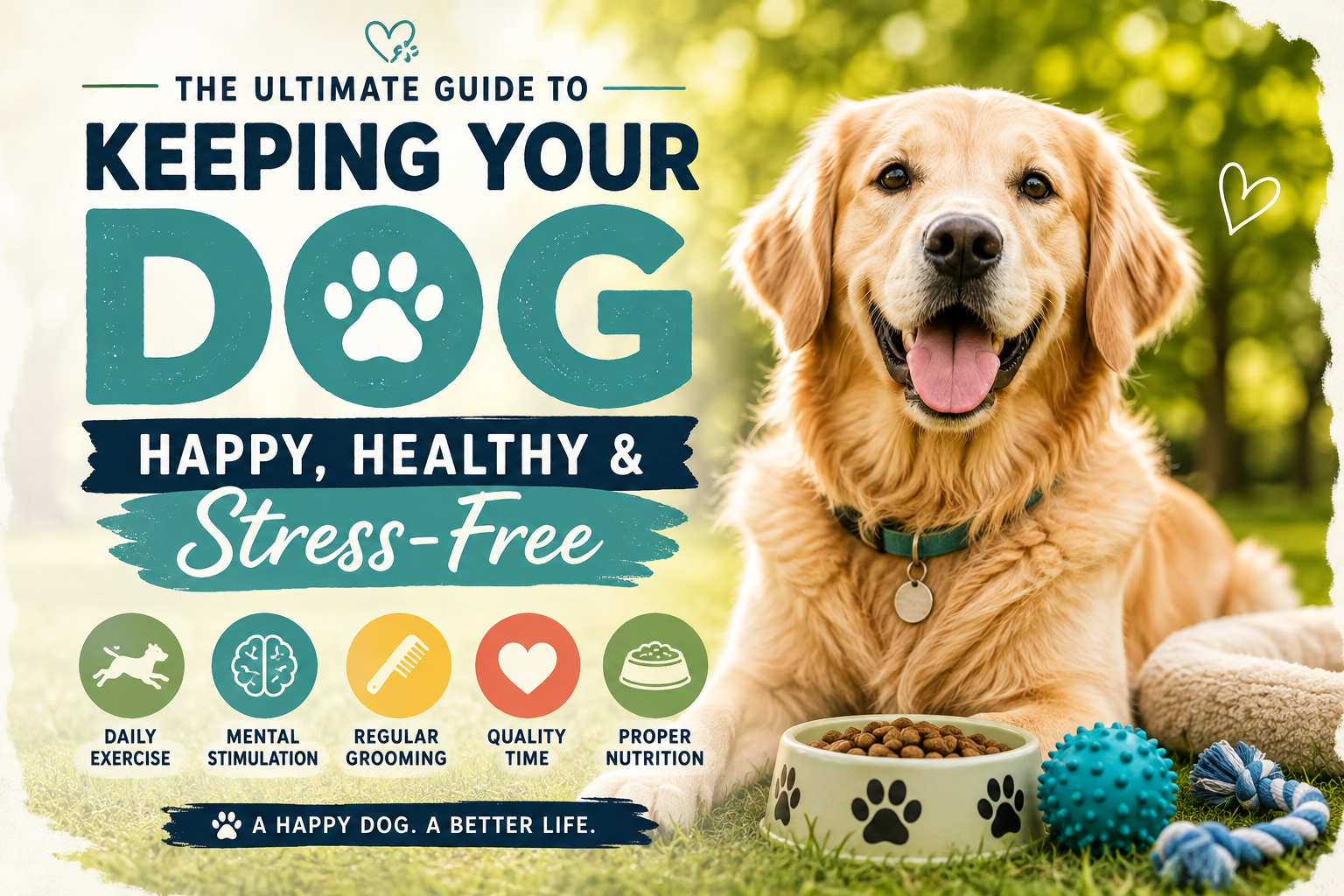The Ultimate Guide to Keeping Your Dog Happy, Healthy & Stress-Free