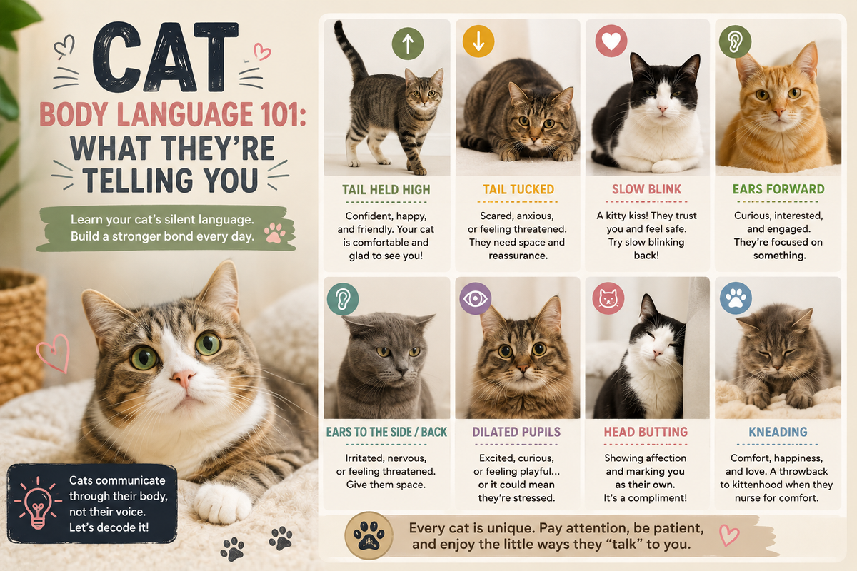 Cat Body Language 101: What They're Telling You