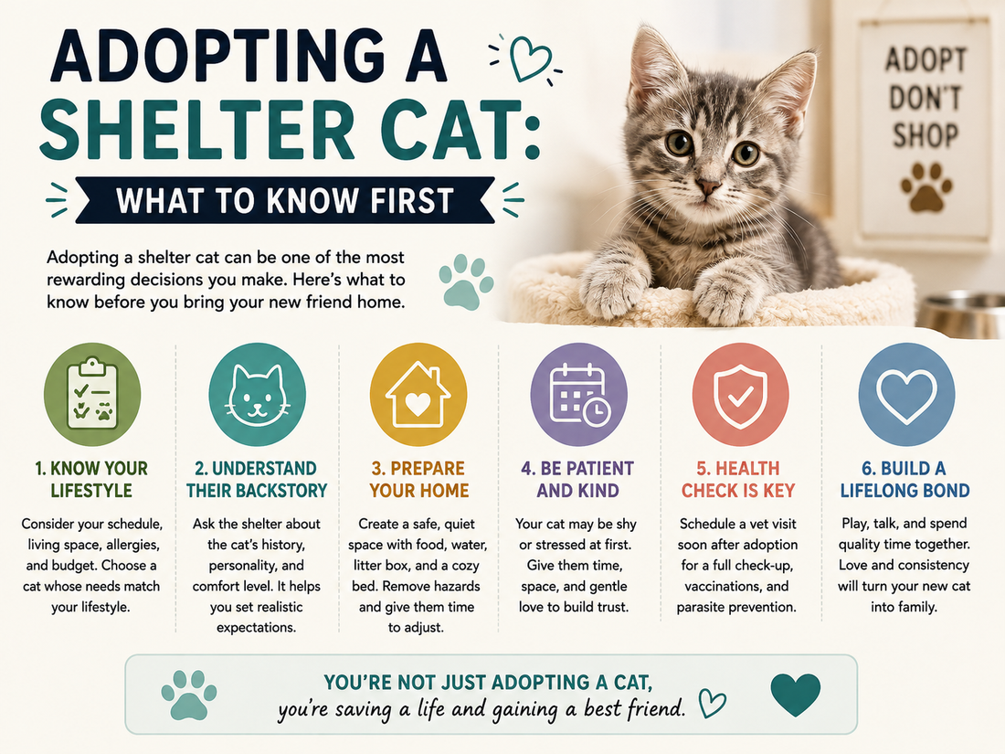 Adopting a Shelter Cat: What to Know First