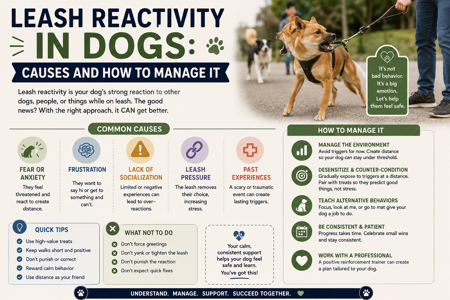 Leash Reactivity in Dogs: Causes and How to Manage It