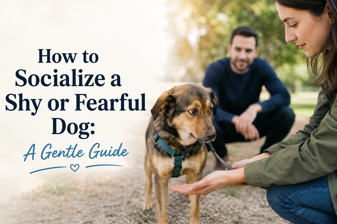 How to Socialize a Shy or Fearful Dog: A Gentle Guide