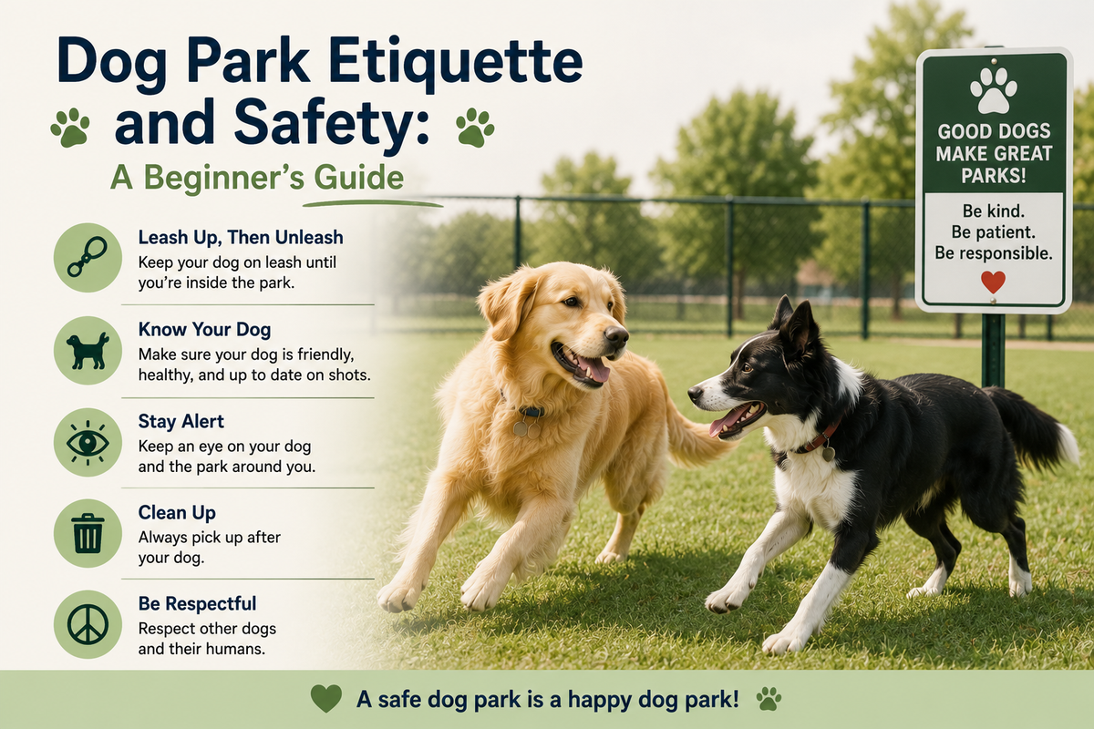 Dog Park Etiquette and Safety: A Beginner's Guide