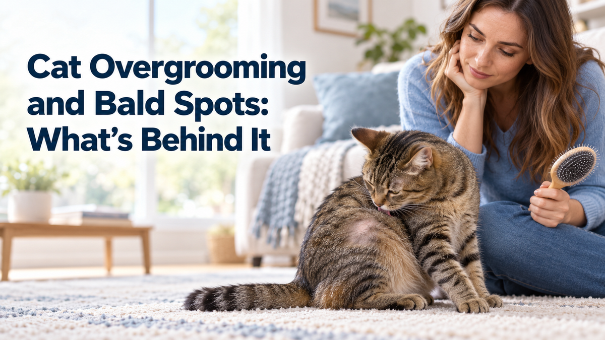 Cat Overgrooming and Bald Spots: What's Behind It