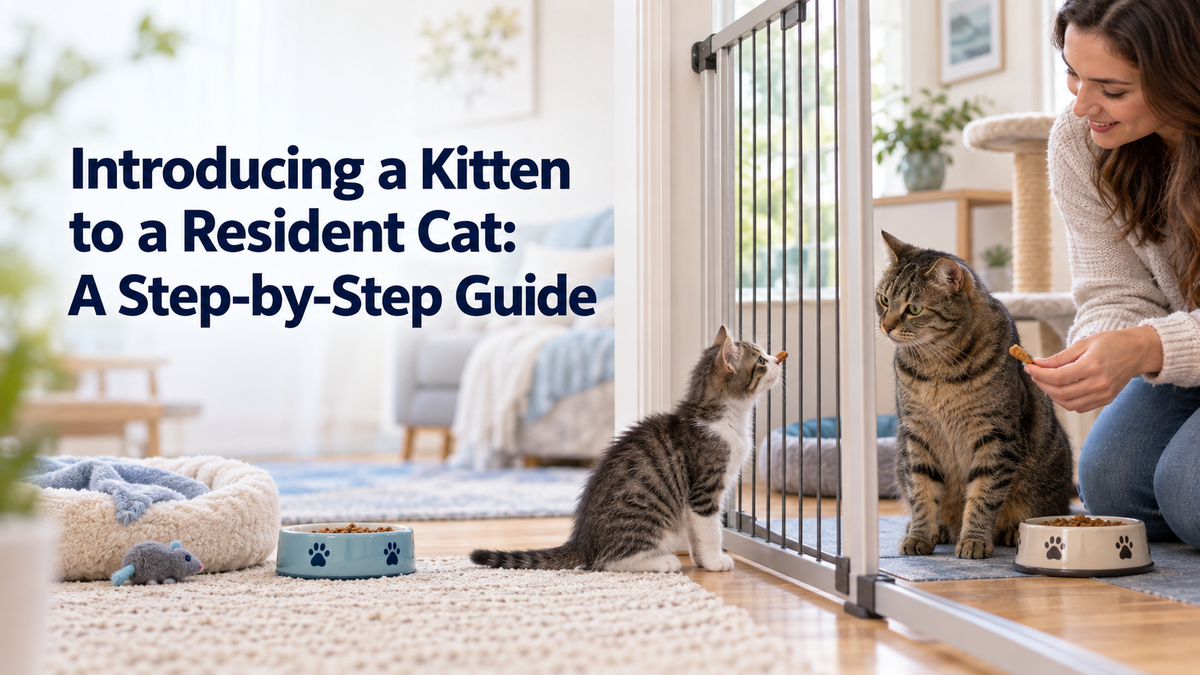 Introducing a Kitten to a Resident Cat: A Step-by-Step Guide