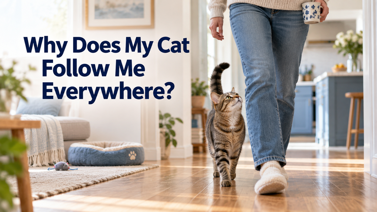 Why Does My Cat Follow Me Everywhere?