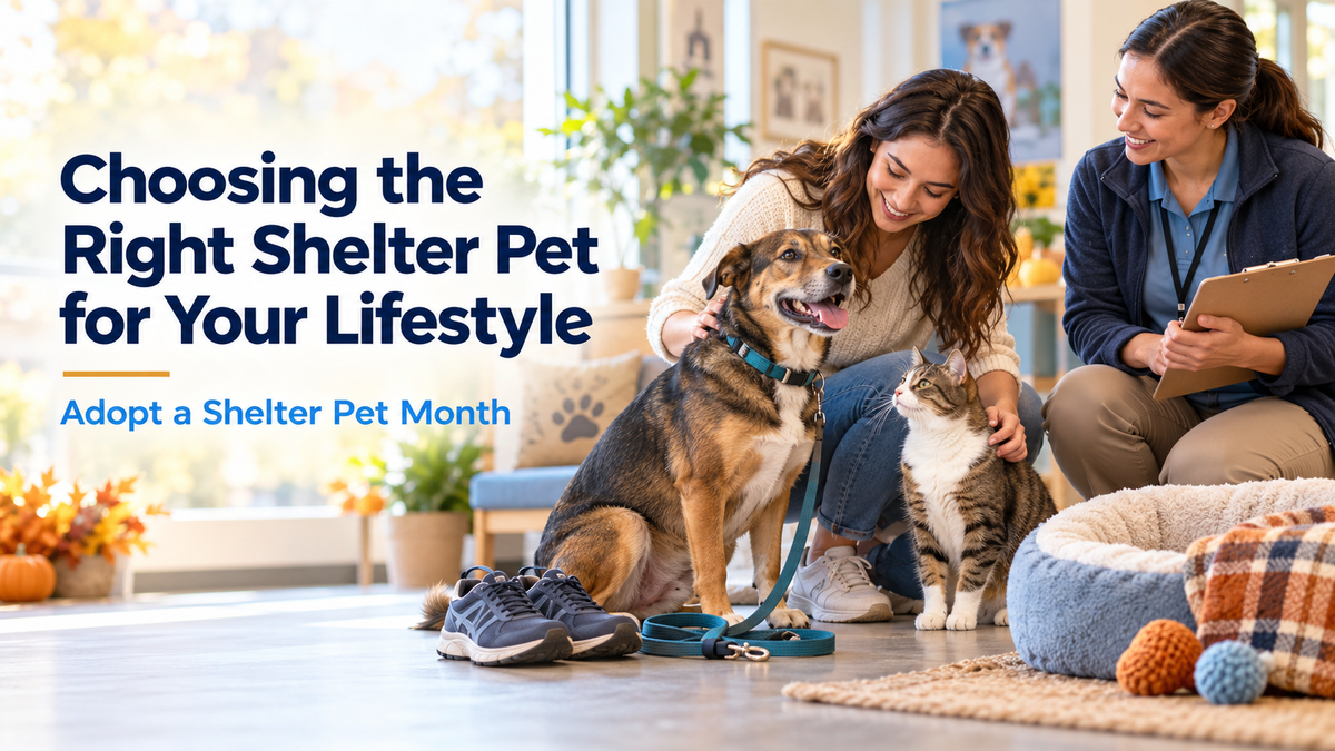 Choosing the Right Shelter Pet for Your Lifestyle