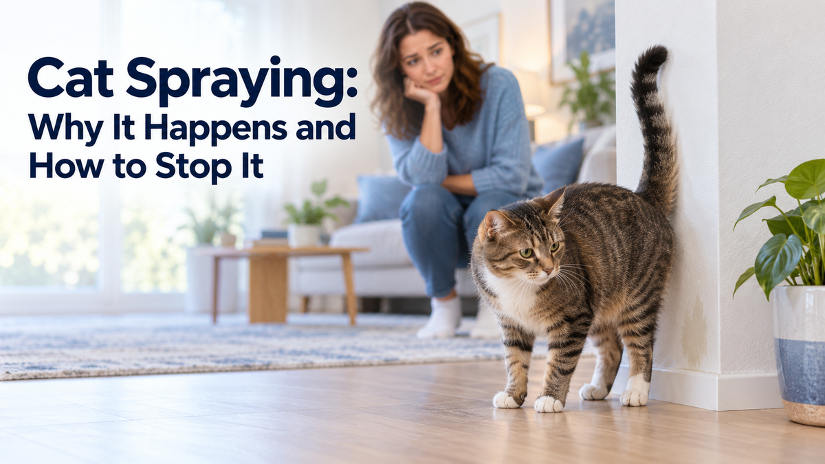 Cat Spraying: Why It Happens and How to Stop It