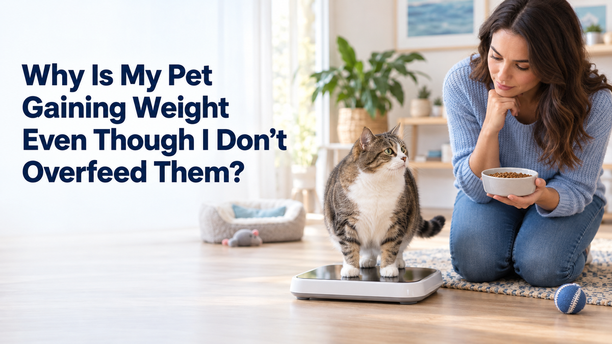 Why Is My Pet Gaining Weight Even Though I Don’t Overfeed Them?