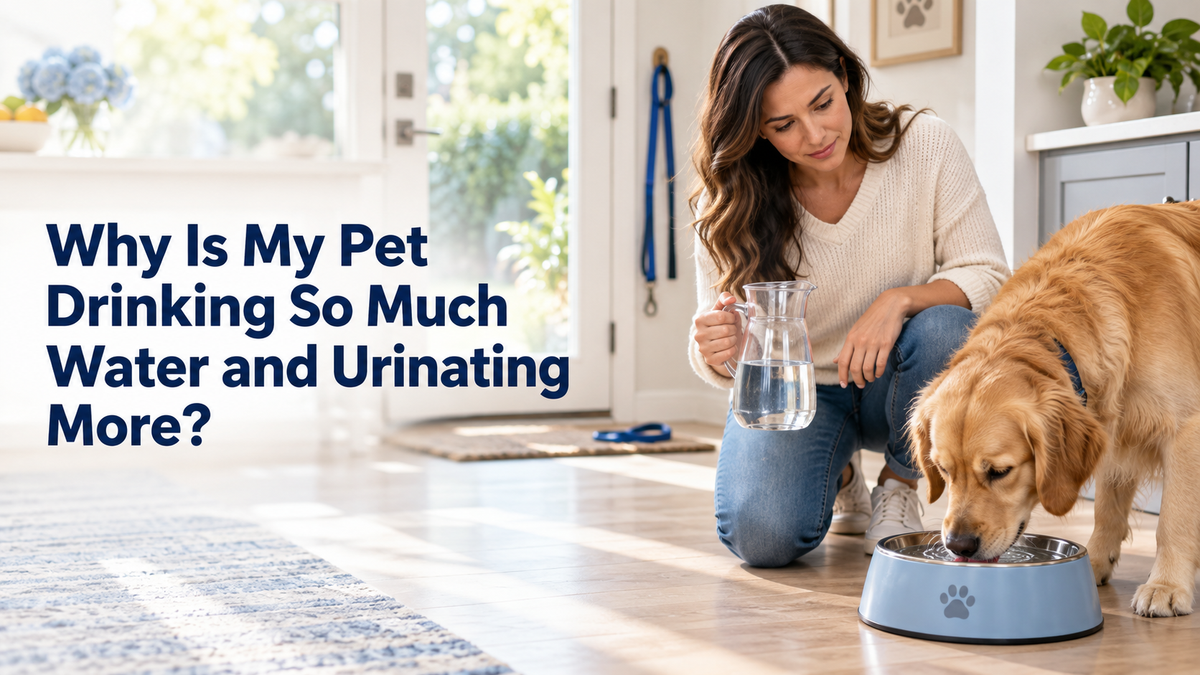 Why Is My Pet Drinking So Much Water and Urinating More?