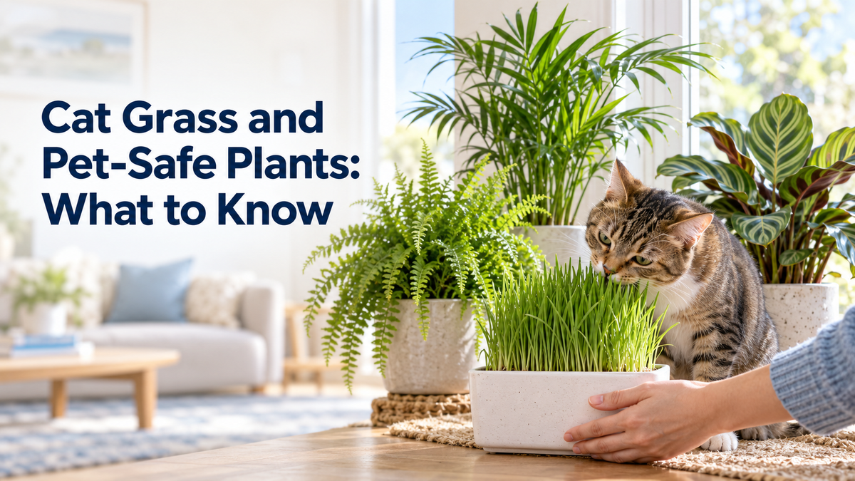 Cat Grass and Pet-Safe Plants: What to Know