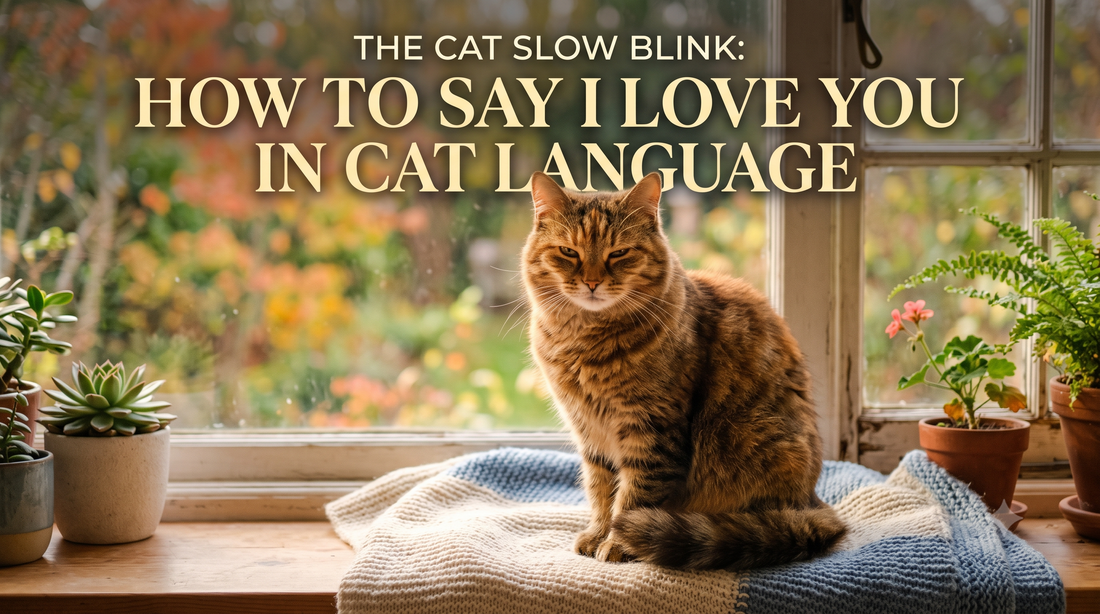 The Cat Slow Blink: How to Say I Love You in Cat Language