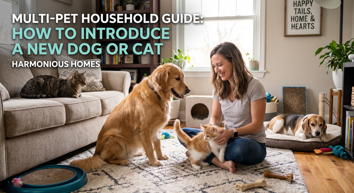 Multi-Pet Household Guide: How to Introduce a New Dog or Cat