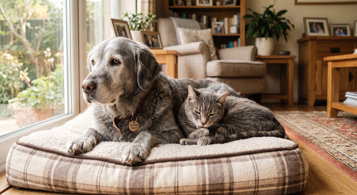 Senior Dog & Cat Care Guide: Comfort, Joints, and Daily Routine