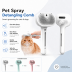 One-Click Fluff-Removal Pet Hair-Removing Spray Brush