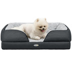 Aevvon calming dog bed with removable cover for small dogs