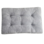 Aevvon gray tufted plush mat for cats and dogs